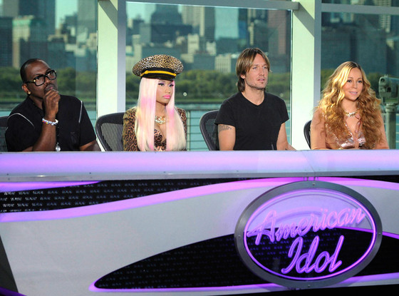 Randy Jackson, Nicki Minaj, Keith Urban, Mariah Carey, AMERICAN IDOL Randy Jackson, Nicki Minaj, Keith Urban, Mariah Carey, AMERICAN IDOL
